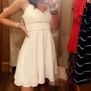 White dress, NEW WITH TAGS, 35 OBO